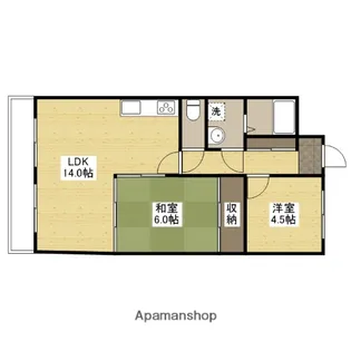 広島県広島市安佐北区可部南5丁目【マンション】の間取り