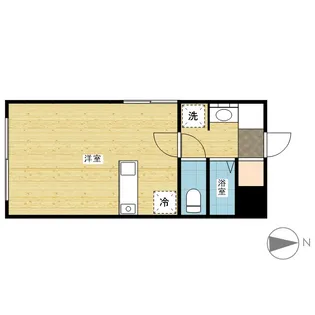 ディライト楽々園【4階】の間取り