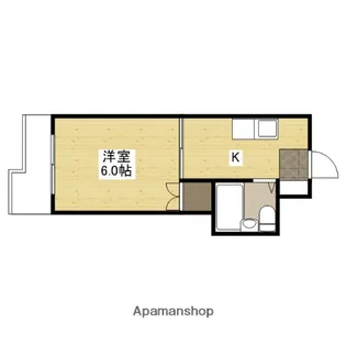 北岡ビル【2階】の間取り