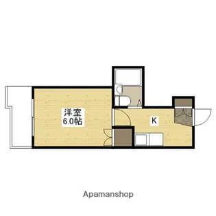 北岡ビル【2階】の間取り