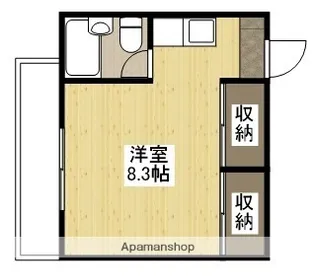 広島県広島市南区出汐1丁目【マンション】の間取り