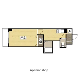 横田第二ビル【2階】の間取り