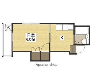 フラワービル【3階】の間取り
