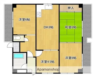 シーガル大芝【2階】の間取り