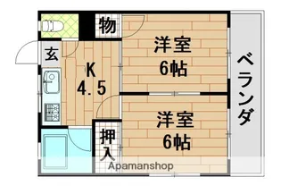 MARIONETTE Ⅷ【3階】の間取り
