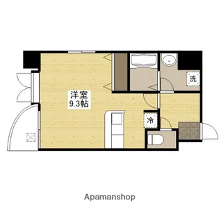 広島県広島市中区本川町1丁目【マンション】の間取り