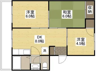 島本ビル【2階】の間取り
