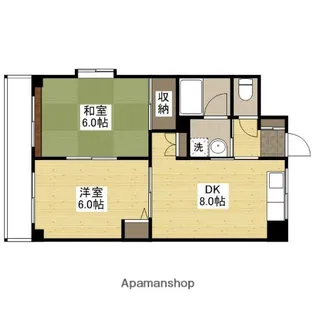 広島県広島市安佐南区祇園2丁目【マンション】の間取り