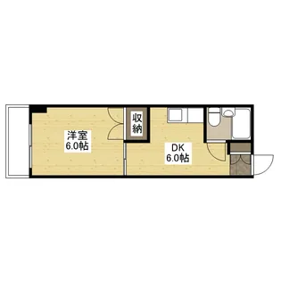 玉森ビル【2階】の間取り