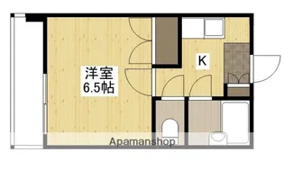 新庄リバービル【4階】の間取り