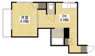 山田ビル【5階】の間取り