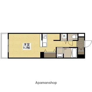 広島県広島市中区加古町【マンション】の間取り