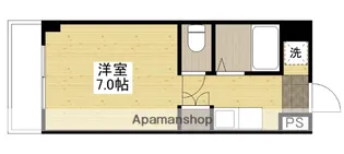 カルティエ宇品西【3階】の間取り