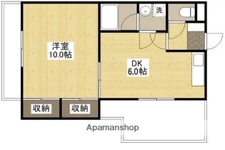 ノーブル芳翠【4階】の間取り