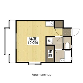 広島県広島市安佐南区山本1丁目【マンション】の間取り