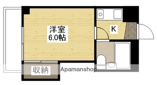 ライブコープ大州【3階】の間取り