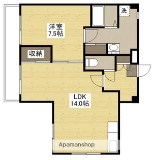 メゾンうえだ【3階】の間取り