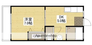 琴荘【2階】の間取り