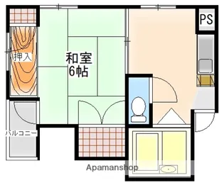 エクセルマンション府中 A棟【2階】の間取り
