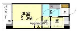ウエストヒル【2階】の間取り