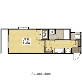 広島県広島市安佐北区可部4丁目【マンション】の間取り