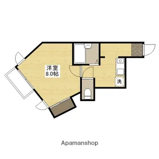 キャロンサンク【5階】の間取り