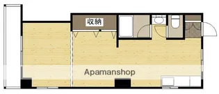 広島県広島市中区白島九軒町【マンション】の間取り