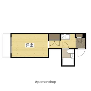 サンシャイン舟入中町【5階】の間取り
