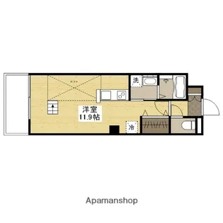 YSKBLD【10階】の間取り