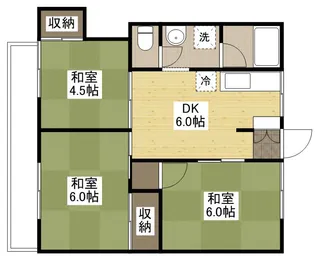 クツナイビル【3階】の間取り