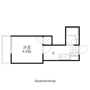 サンライフ東雲【7階】の間取り