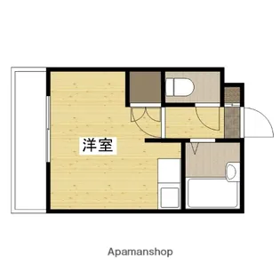 広島県広島市安佐南区祇園8丁目【アパート】の間取り