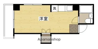 広島県広島市中区幟町【マンション】の間取り