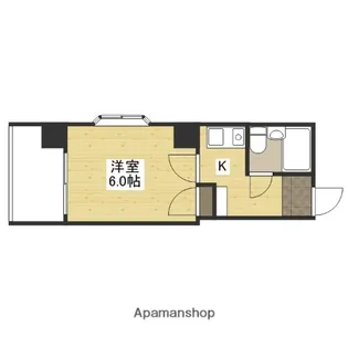パルコープ庚午【3階】の間取り