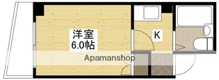 NISHIKANビル【4階】の間取り