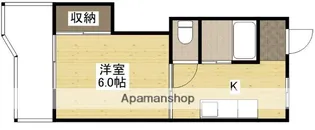 コーポ吉田【2階】の間取り