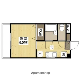アイレスト白島【2階】の間取り