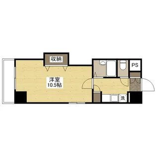 ハウスエーヌ西十日市【3階】の間取り