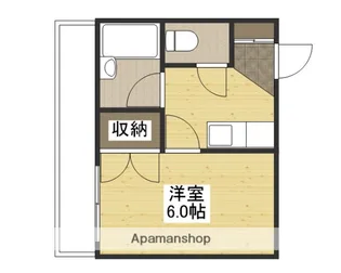 エステート三滝【503号室】の間取り