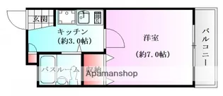 プレアデスマンションⅢ【3階】の間取り