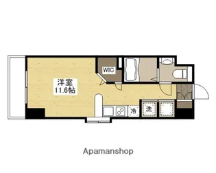 ノースワン庚午【7階】の間取り