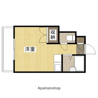 ラヴォール国泰寺【5階】の間取り