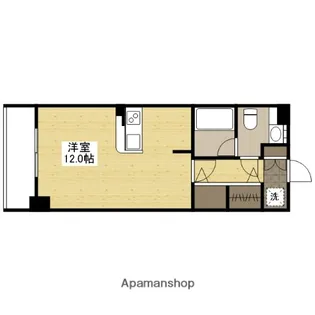 JR新白島駅前東亜ビル【14階】の間取り