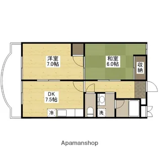 ヴィラ・オーキッド【4階】の間取り