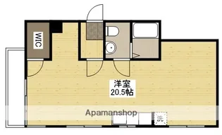 セブンハイツ【1階】の間取り