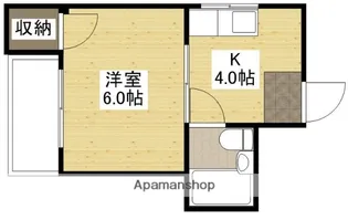 広島県広島市西区観音本町1丁目【マンション】の間取り