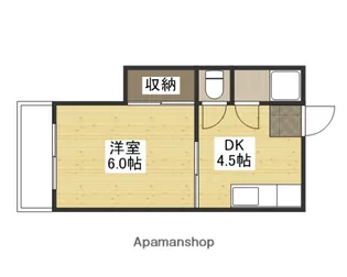 吉村ビル【4階】の間取り