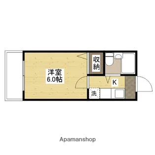広島県広島市佐伯区五日市中央3丁目【マンション】の間取り