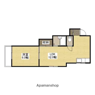 山下ビル5【3階】の間取り