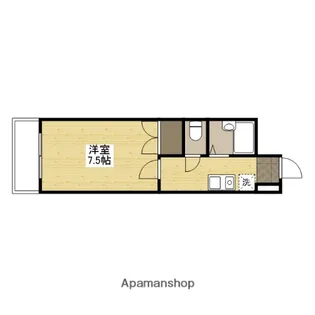 ESSORK【4階】の間取り